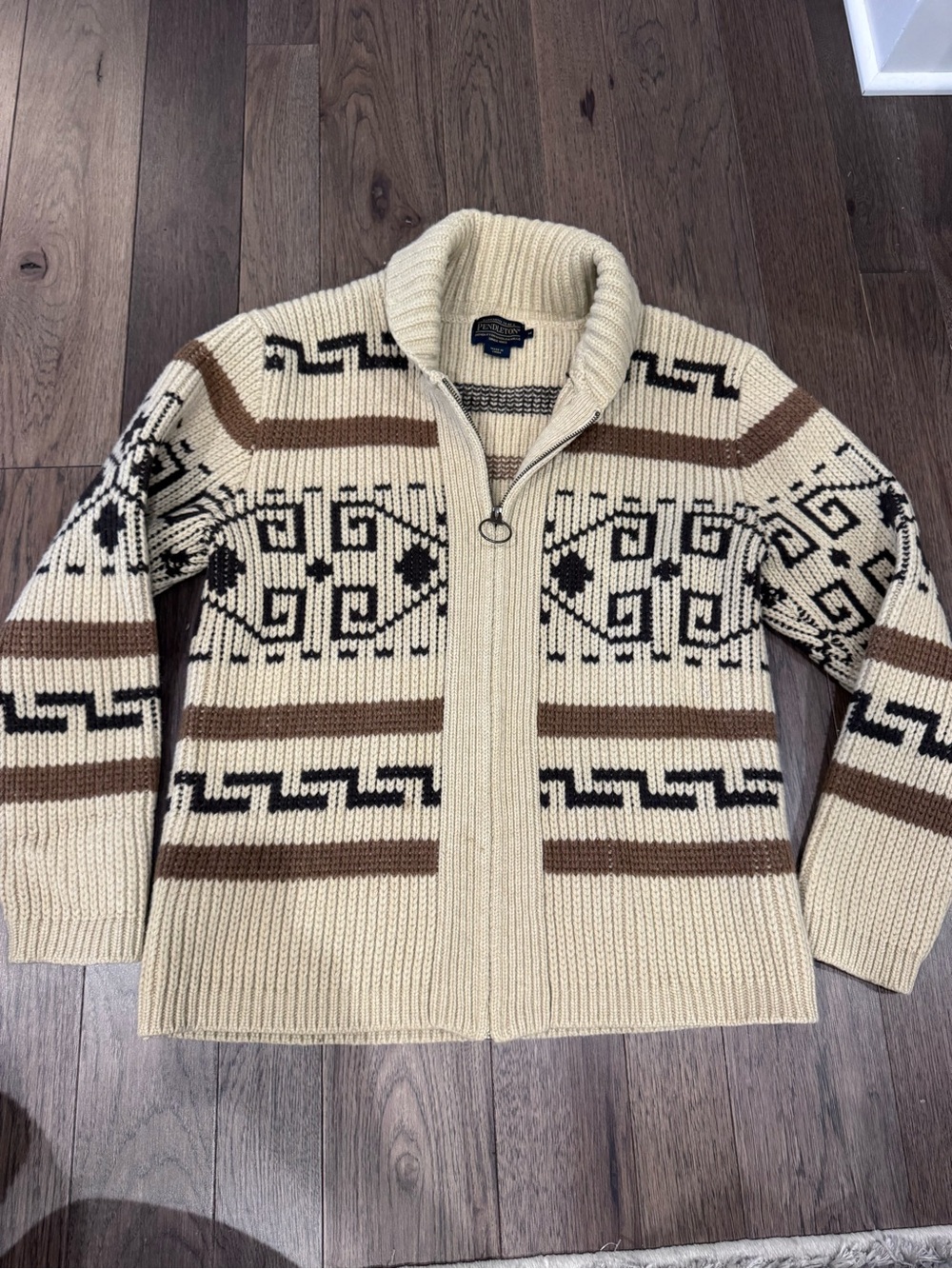 Pendleton THE ORIGINAL WESTERLEY MEN'S SWEATER Cardigan - Picture 4 of 6